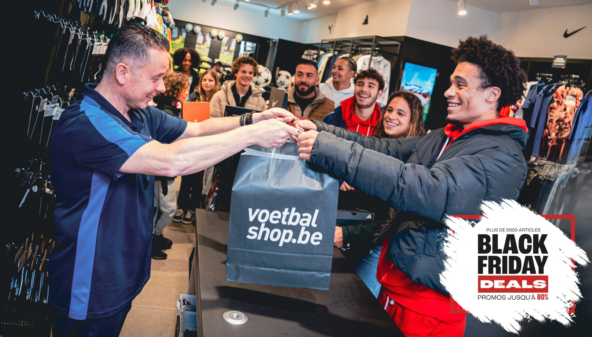 Black Friday Deals chez Voetbalshop : profitez des meilleurs deals