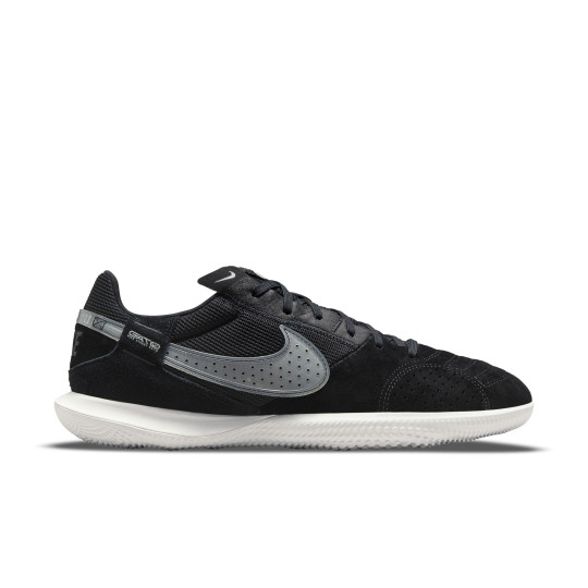 Nike Streetgato Chaussures de Foot Street Noir Gris Blanc