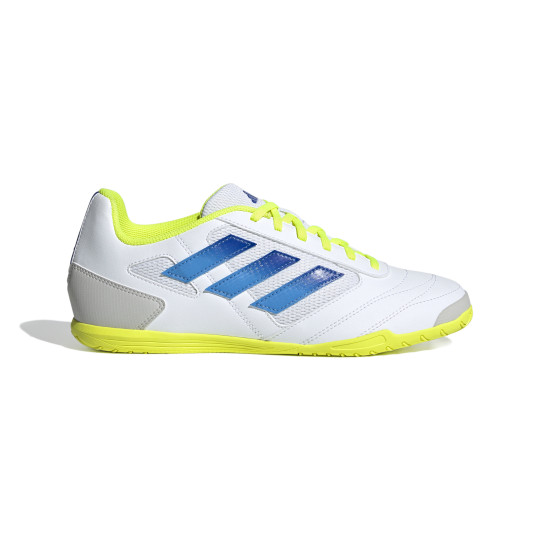 adidas Super Sala 2 Zaalvoetbalschoenen (IN) Wit Blauw Geel