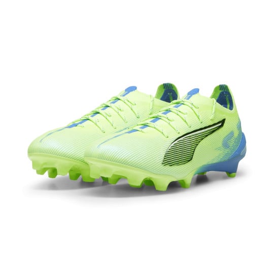 PUMA Ultra 5 Ultimate Gras Voetbalschoenen (FG) Groen Blauw Zwart Wit