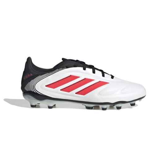 adidas Copa Pure III Elite Gazon Naturel Gazon Artificiel Chaussures de Foot (MG) Enfants Blanc Noir Rouge