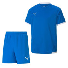 PUMA teamLIGA Ensemble Training Enfants Bleu Blanc