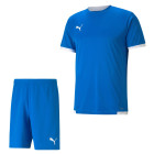 PUMA teamLIGA Trainingsset Blauw Wit