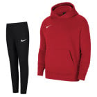 Nike Park 20 Fleece Hoodie Trainingspak Kids Rood Zwart