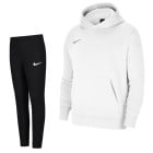 Nike Park 20 Polaire Hoodie Survêtement Enfant Blanc Noir