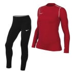 Nike Park 20 Crew Survêtement Femmes Rouge Blanc