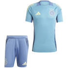 adidas Ajax Ensemble Training 2024-2025 Bleu Clair Bleu Jaune