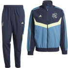 adidas Ajax Culturewear Survêtement Woven Full-Zip 2024-2026 Bleu Bleu Clair Jaune