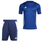 Set d'entraînement adidas Tiro 24 bleu bleu foncé blanc