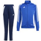 Survêtement adidas Tiro 24 pour enfants, bleu foncé, bleu, blanc