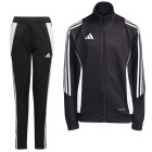 Survêtement adidas Tiro 24 pour enfants, noir et blanc