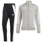 Survêtement adidas Tiro 24 pour enfant gris noir blanc