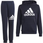 adidas Essentials Big Logo Survêtement à Capuche Jogging Enfants Bleu Foncé Blanc