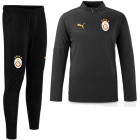 PUMA Galatasaray SK Survêtement 1/4 Zip 2024-2025 Noir Orange