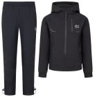 Cruyff Elite Trainingspak Full-Zip Kids Zwart Zilver