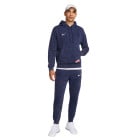 Nike Paris Saint-Germain Club Survêtement Sweat à Capuche 2024-2025 Bleu Foncé Blanc