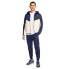 Nike Tech Fleece Sportswear Survêtement Bleu Foncé Beige Rouge