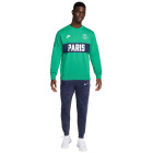 Nike Paris Saint-Germain Club Survêtement 2024-2025 Vert Bleu Foncé Blanc