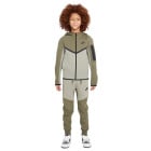 Nike Tech Fleece Sportswear Survêtement Enfants Vert Olive Gris Noir