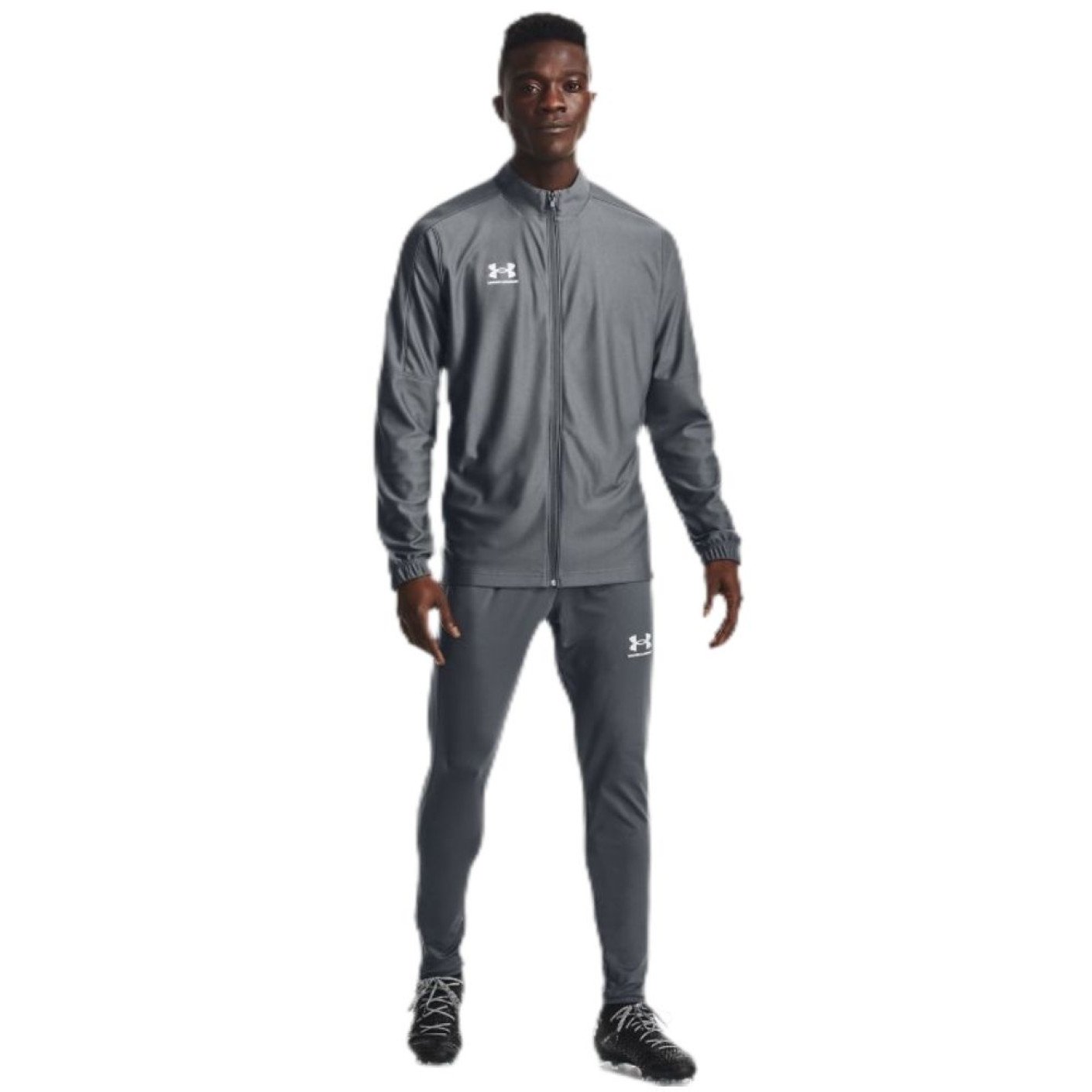 Under Armour Challenger Full Zip Trainingspak Grijs Voetbalshop Be