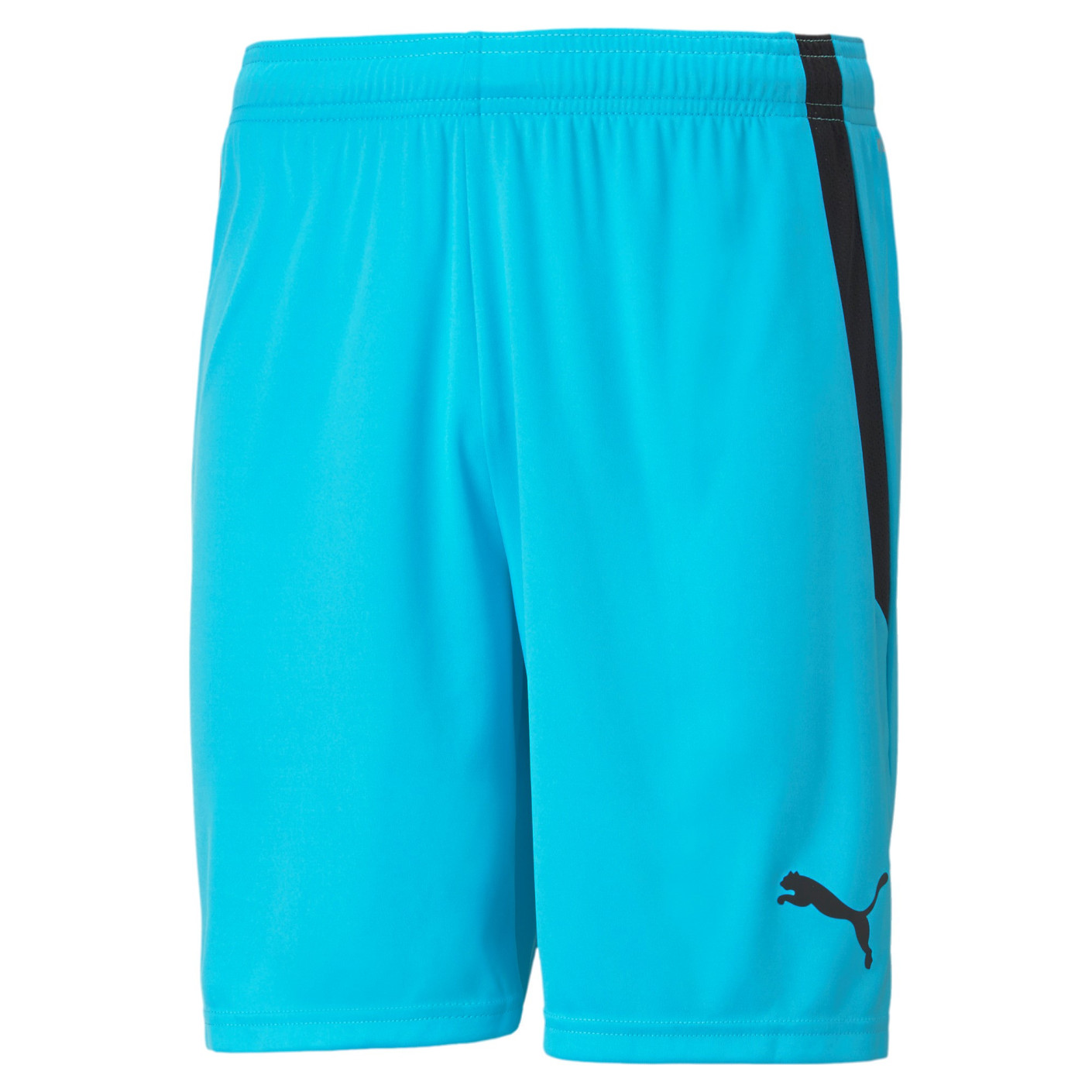 PUMA teamLIGA Short Football Bleu Vif Noir