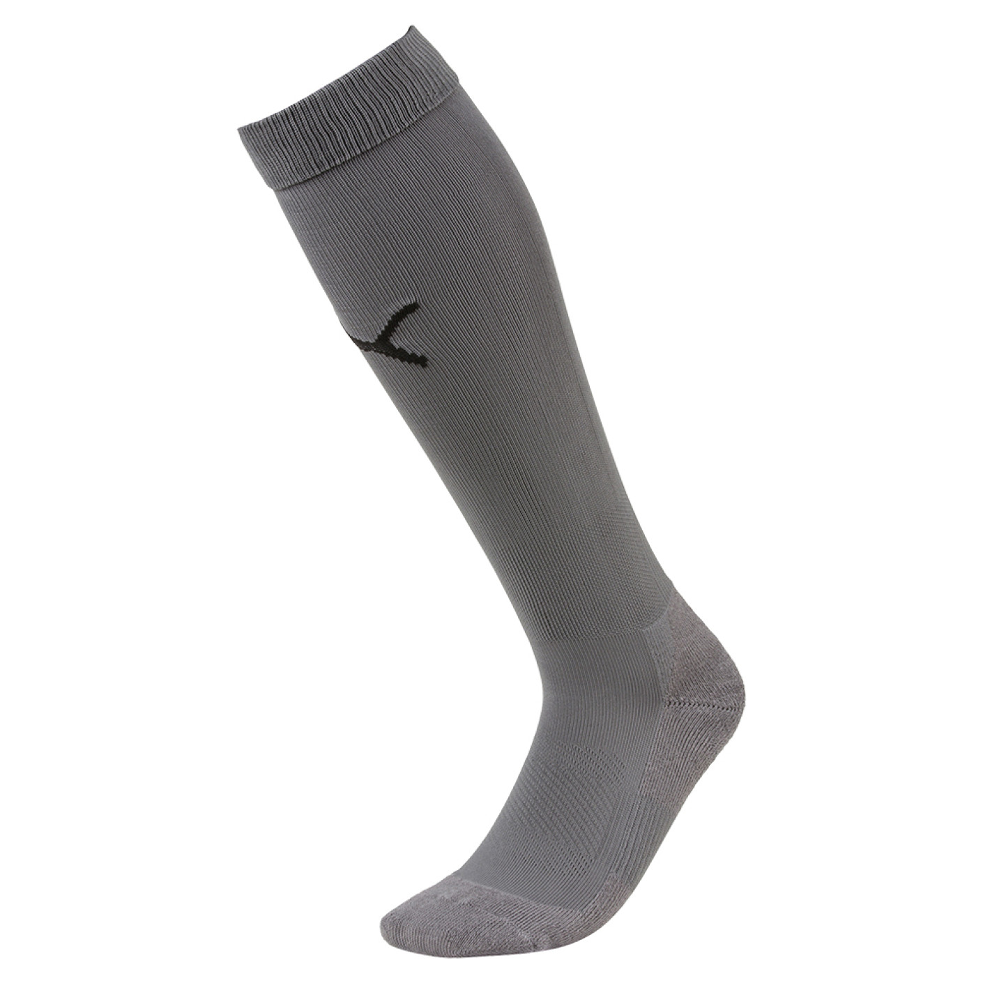 PUMA teamLIGA Chaussettes de Foot Gris Noir