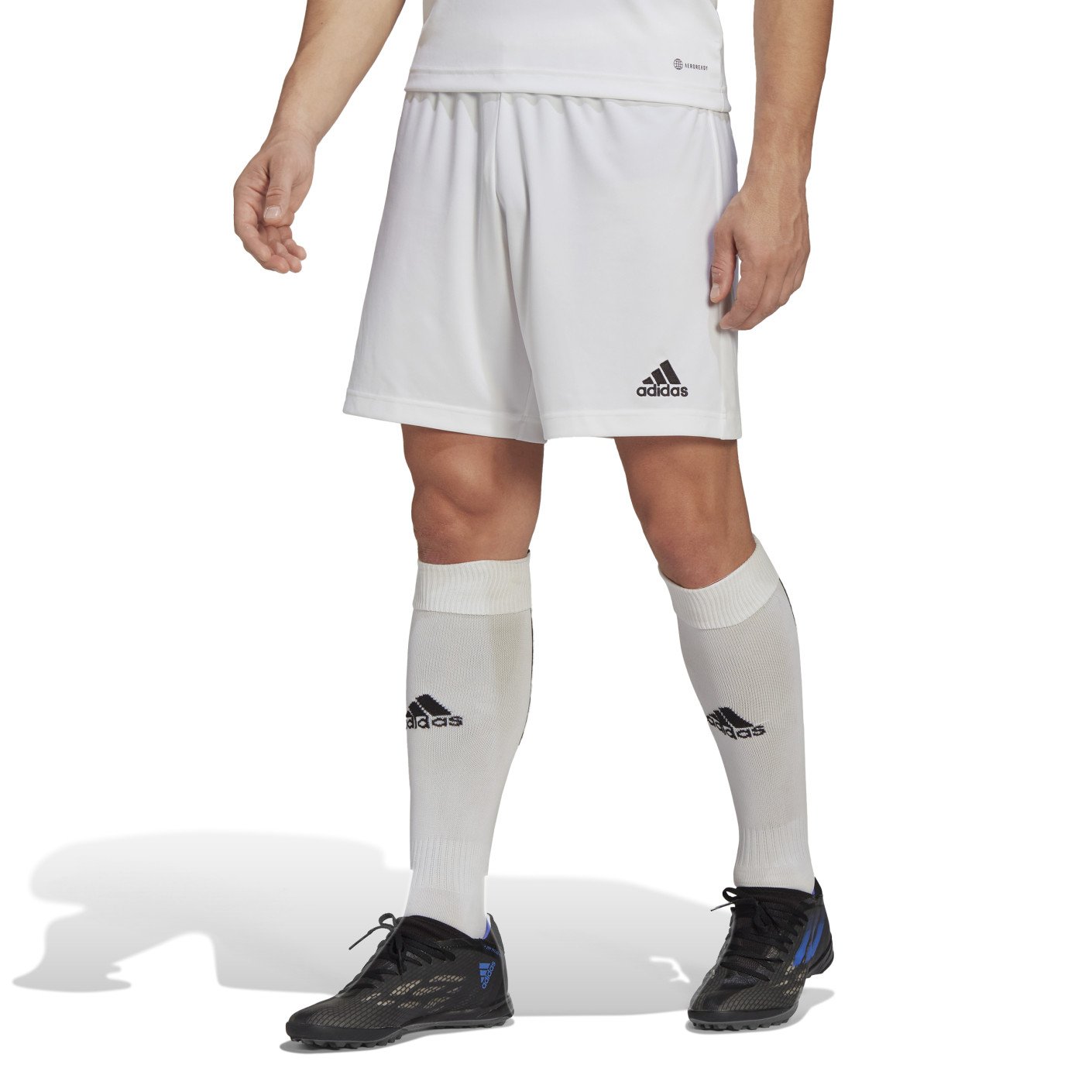 adidas Entrada 22 Short de Football Blanc Noir