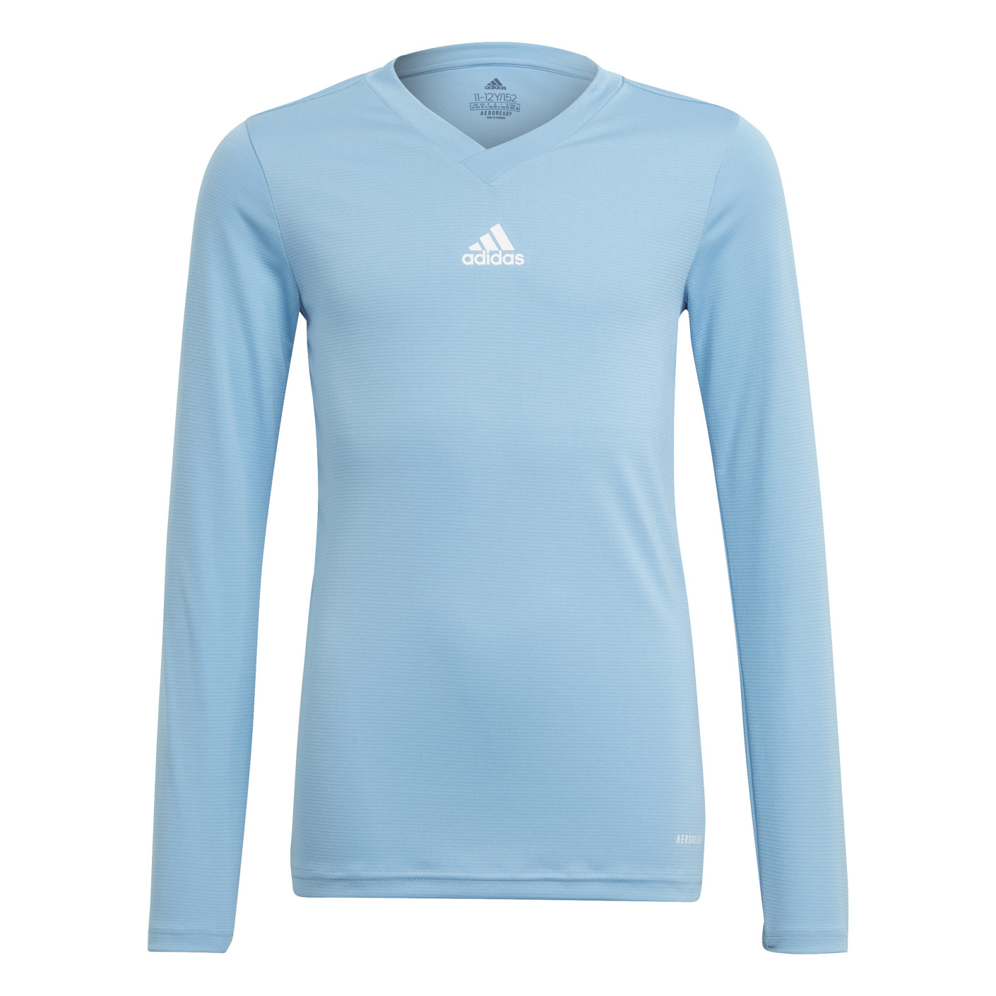 adidas Teambase Sous-Maillot Manches Longues Enfants Bleu Clair