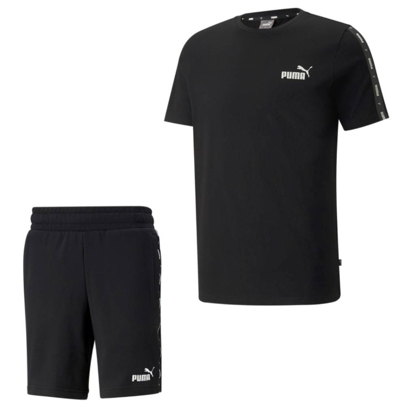 PUMA Essentials+ Tape Trainingsset Zwart