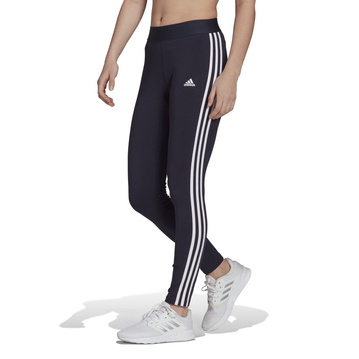 Legging adidas LOUNGEWEAR Essentials 3 bandes Femme Bleu