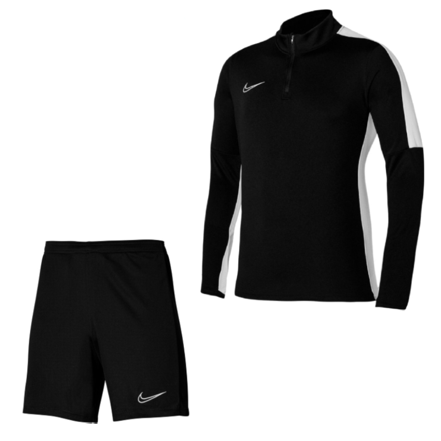 Nike Academy 23 Ensemble Training 1/4-Zip Enfants Noir Blanc