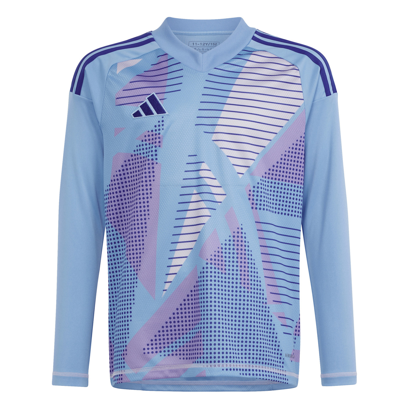 adidas Tiro 24 Competition Maillot de Gardien de But Manches Longues Enfants Bleu Clair Bleu Mauve