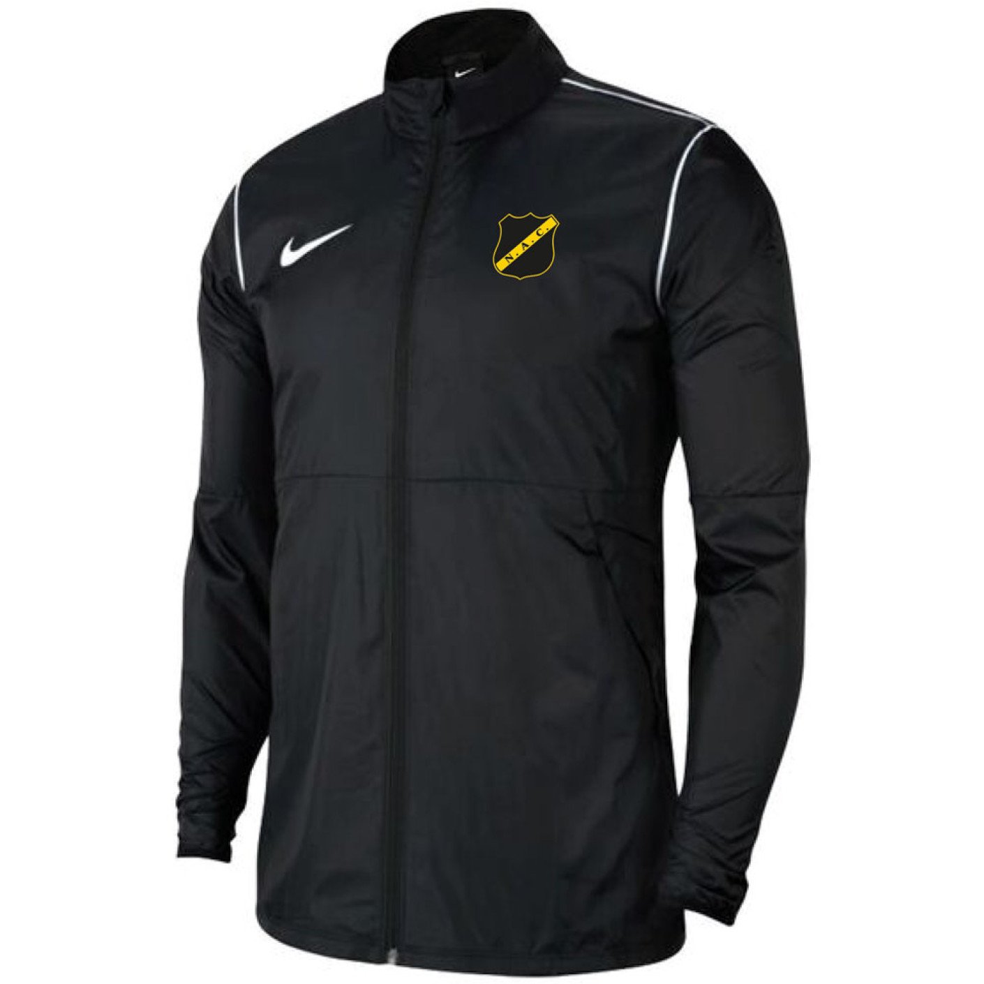 Veste de pluie Nike NAC Breda Woven pour enfants noire