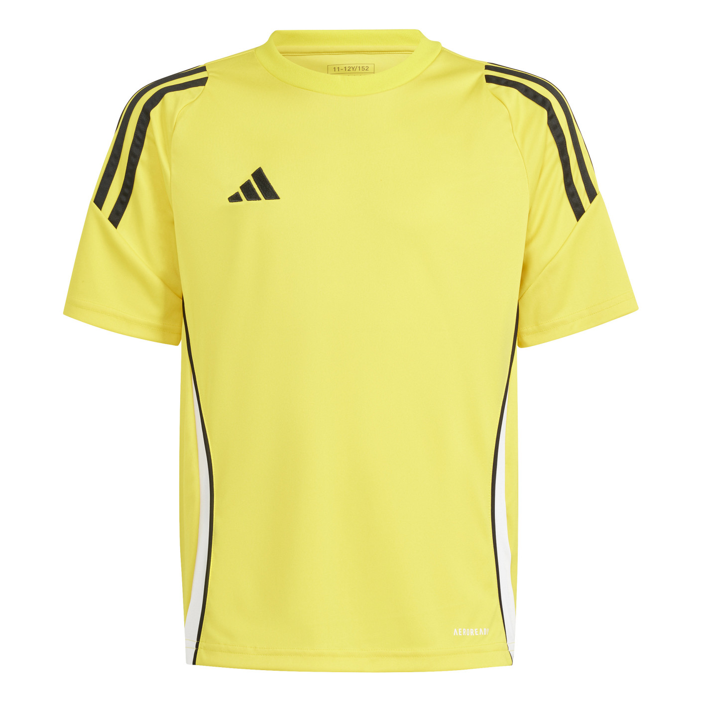 Maillot de football adidas Tiro 24 pour enfants, jaune et blanc