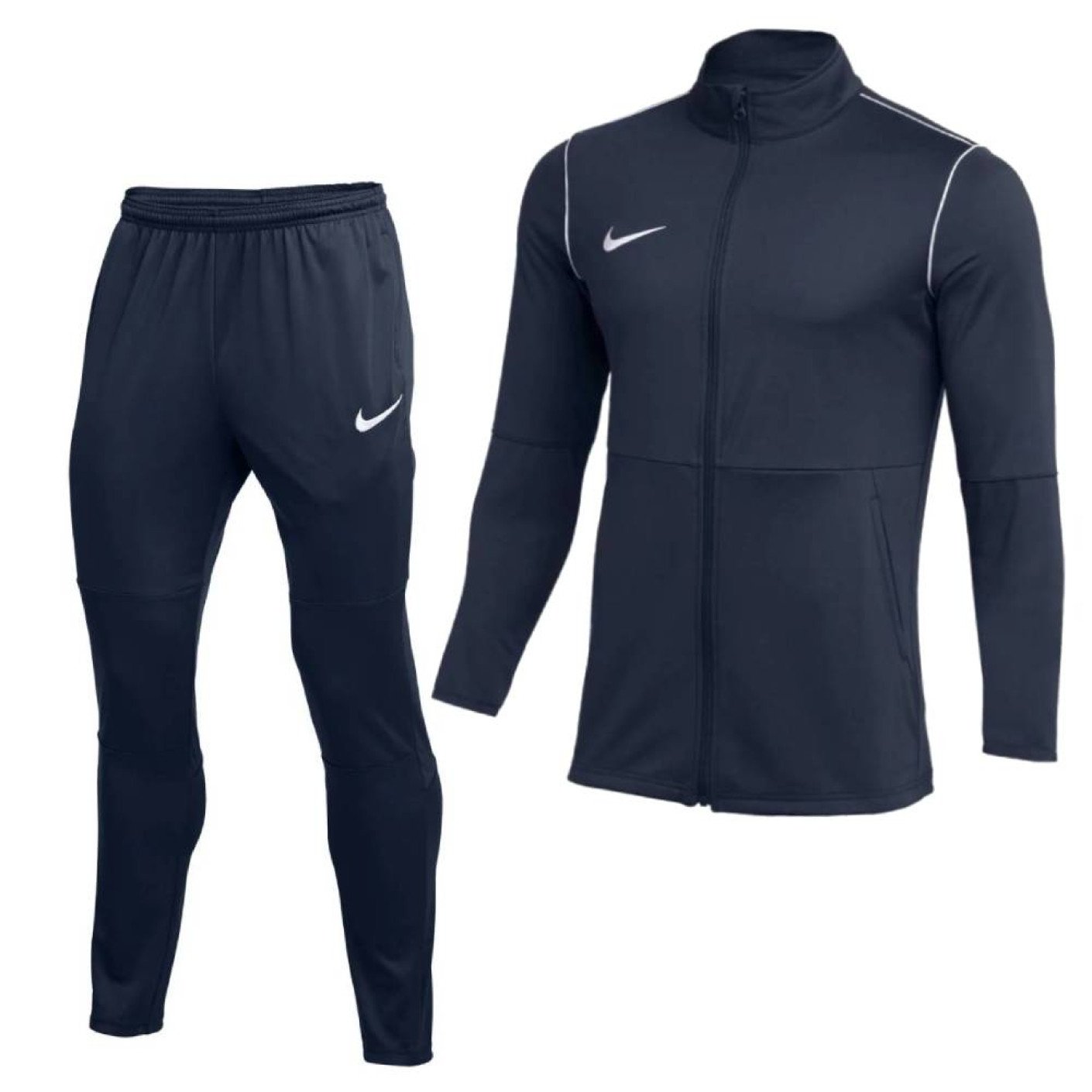 Nike Park 20 Survêtement Full-Zip Bleu Foncé Blanc