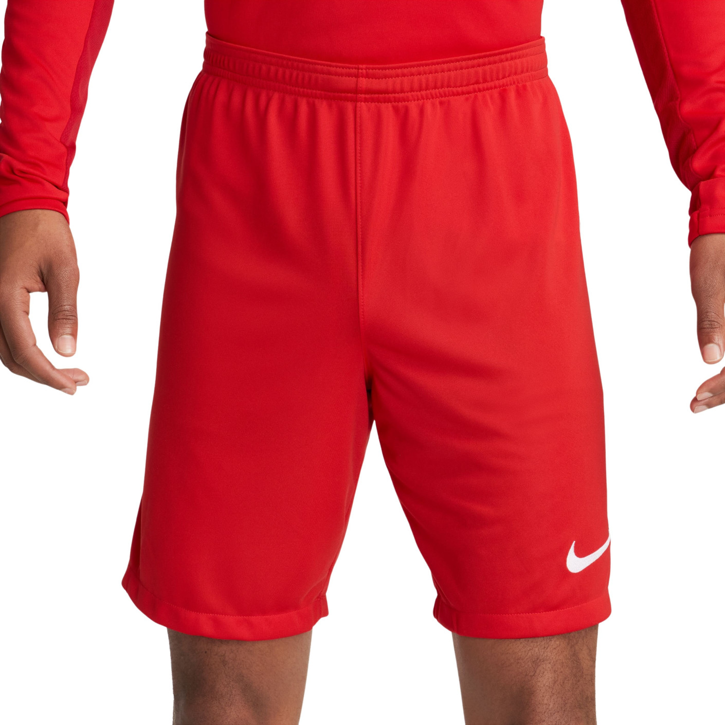 Short de football Nike Dri-FIT League III rouge blanc