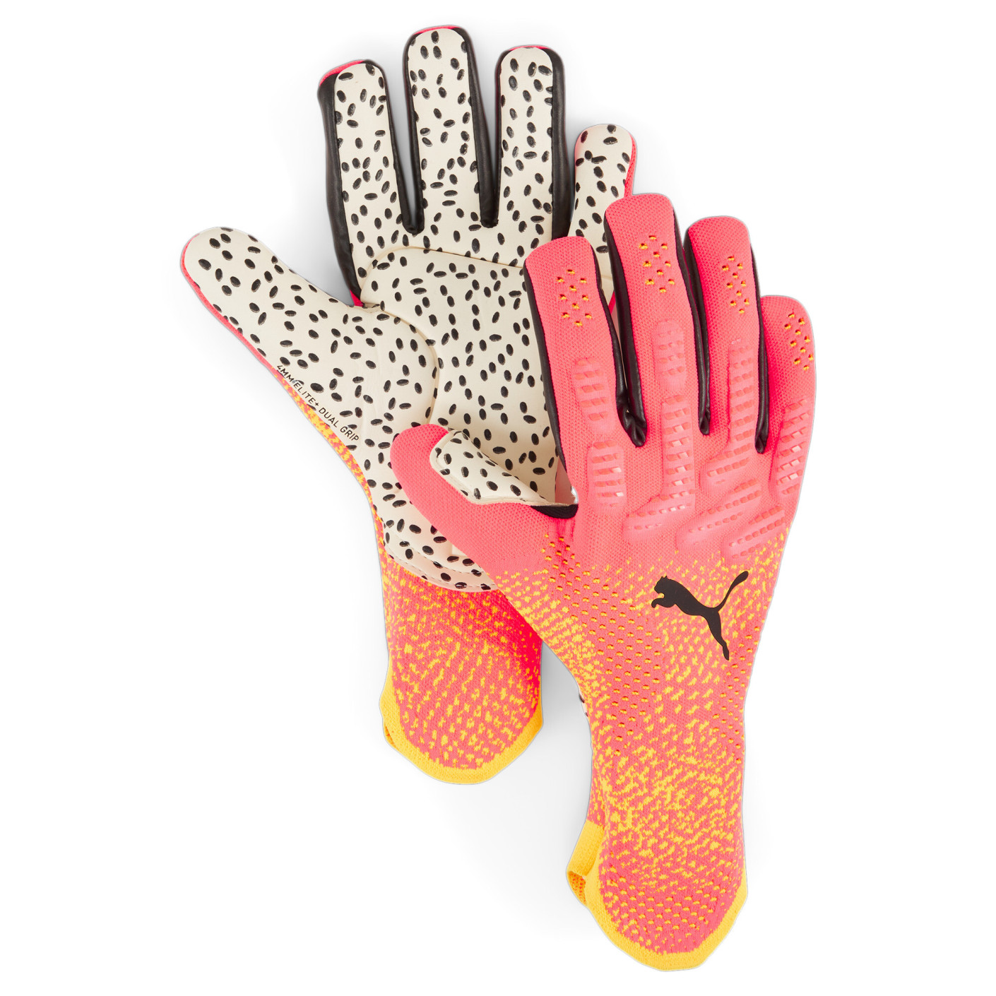 PUMA Future Ultimate Gants de Gardien de But Rose Orange Noir