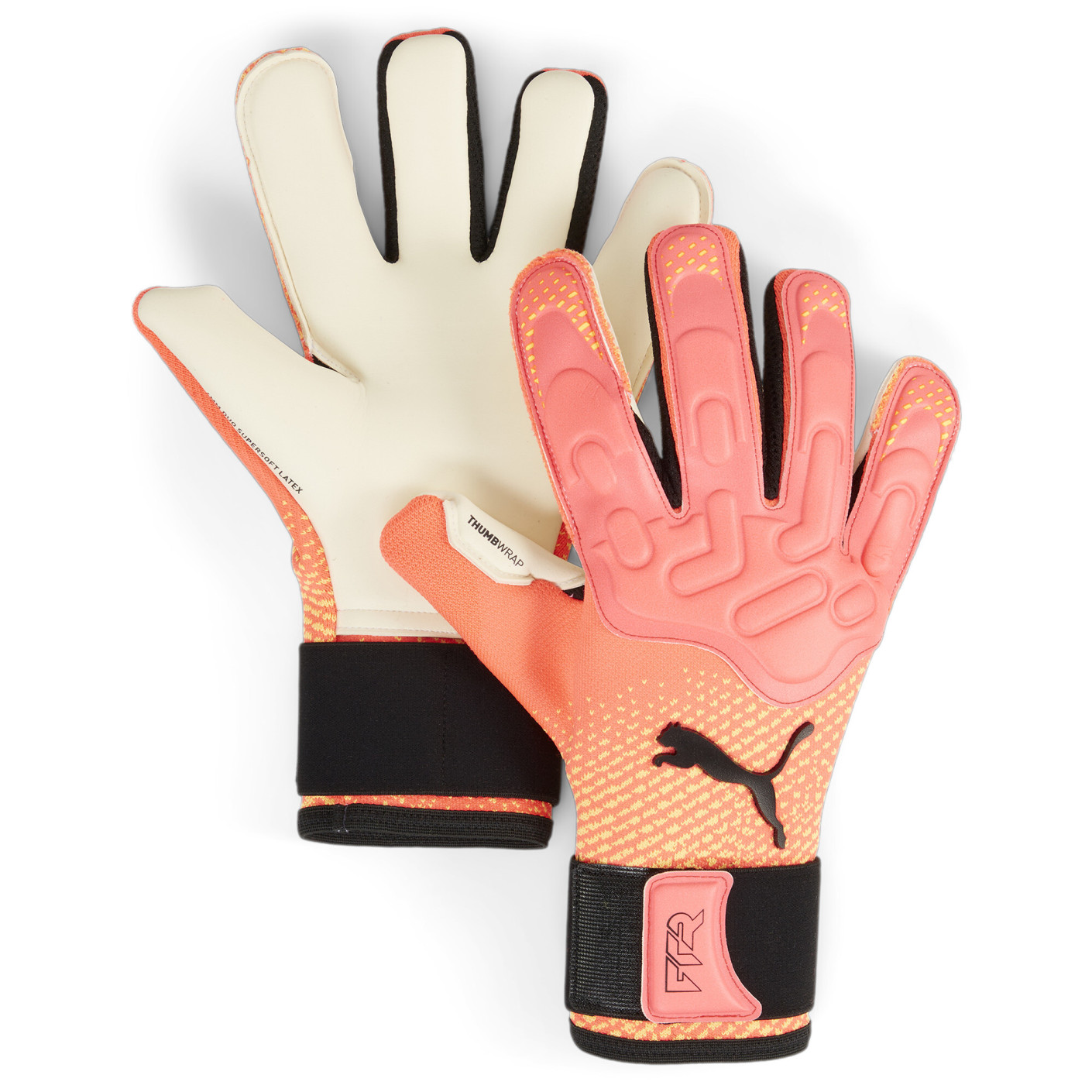 PUMA Future Pro Gants de Gardien de But Rose Orange Noir