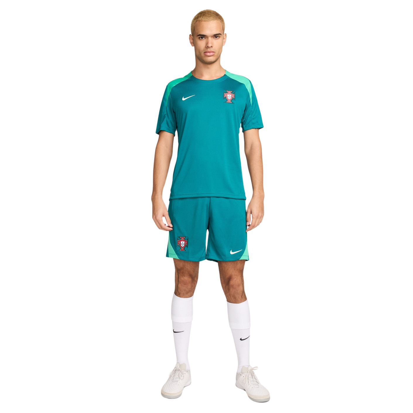 Kit d'entraînement Nike Portugal Strike 2024-2026 vert clair