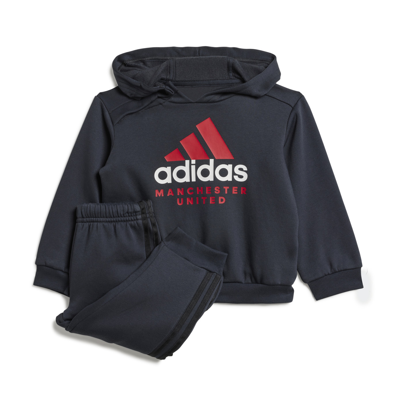 adidas Manchester United DNA Trainingspak 2024 2025 Baby Zwart Rood Wit Voetbalshop.be