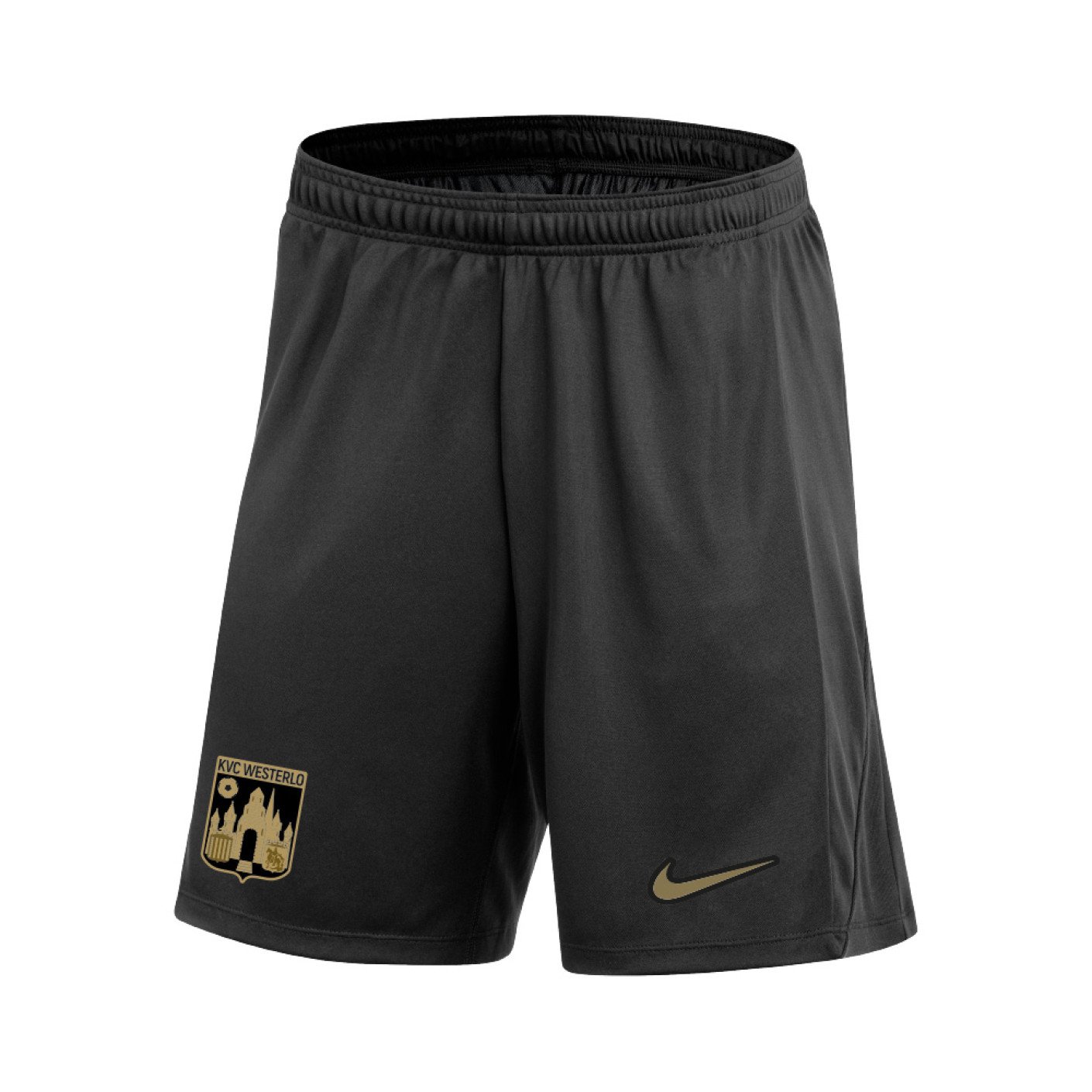 Pantalon d'entraînement Nike KVC Westerlo 2024-2025 noir doré