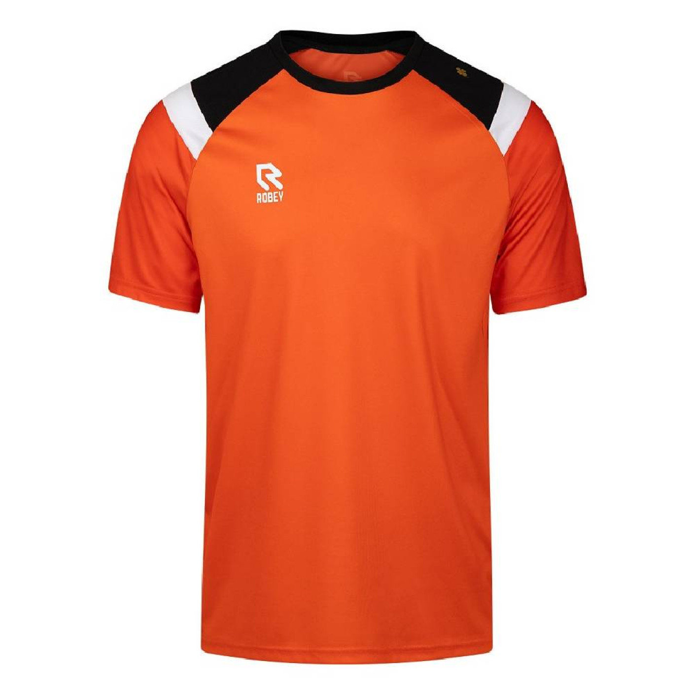 Chemise de football orange Robey Control pour enfant