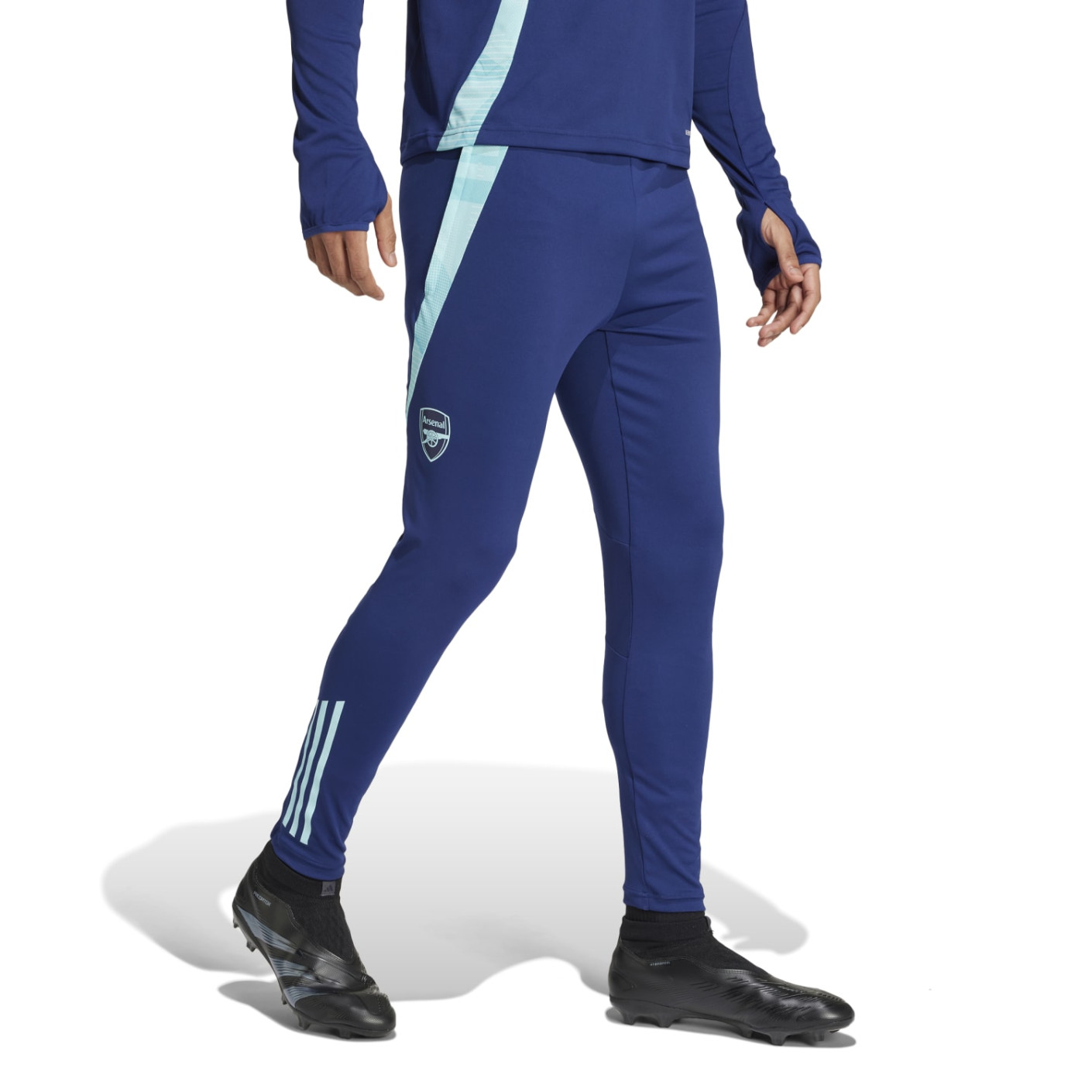 adidas Arsenal Pantalon d'Entraînement 2024-2025 Bleu Foncé Bleu Clair