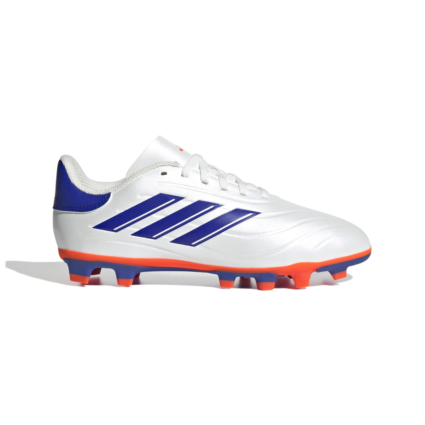 adidas Copa Pure 2 Club Gazon Naturel Gazon Artificiel Chaussures de Foot (MG) Enfants Blanc Bleu Rouge