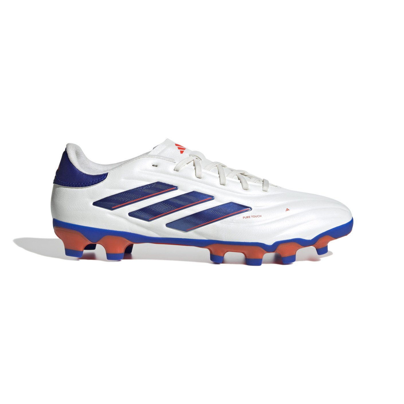 adidas Copa Pure 2 Pro Gazon Naturel Gazon Artitciel Chaussures de Foot (MG) Blanc Bleu Rouge