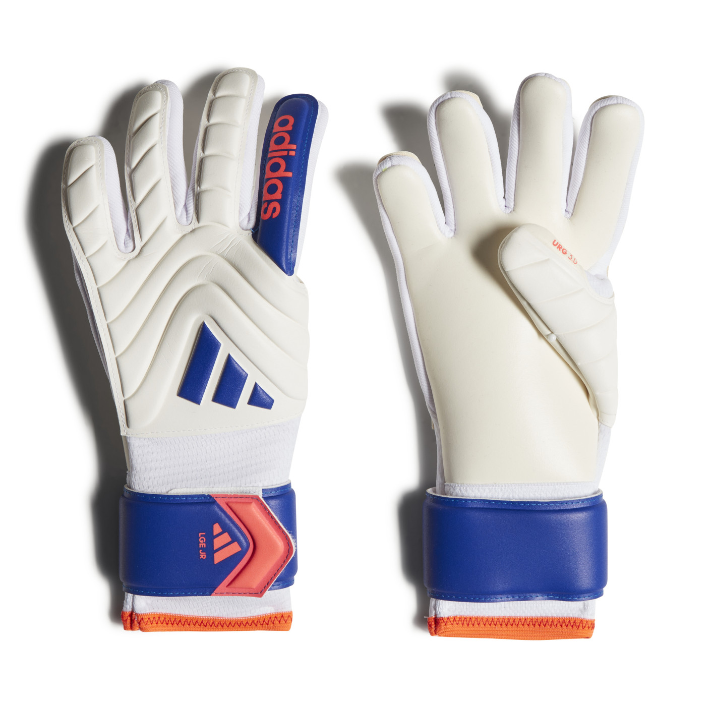 adidas Copa League Gants de Gardien de But Enfants Blanc Bleu Orange