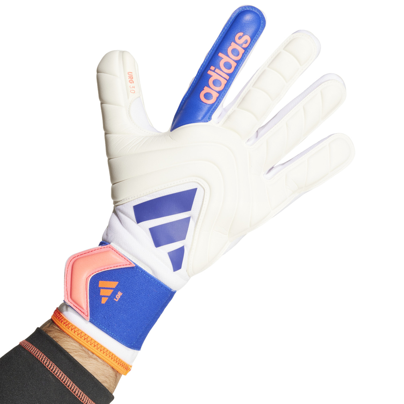 adidas Copa League Gants de Gardien de But Blanc Bleu Orange