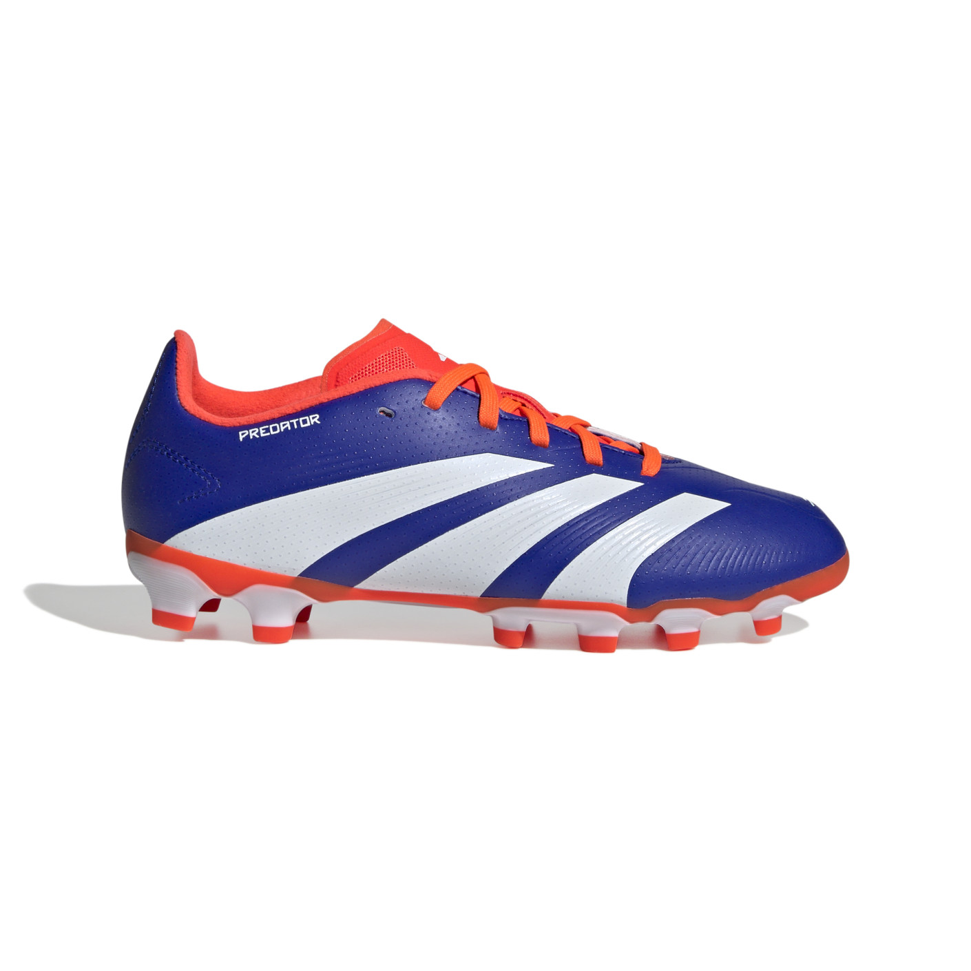 adidas Predator League Gras / Kunstgras Voetbalschoenen (MG) Kids Blauw Wit Rood