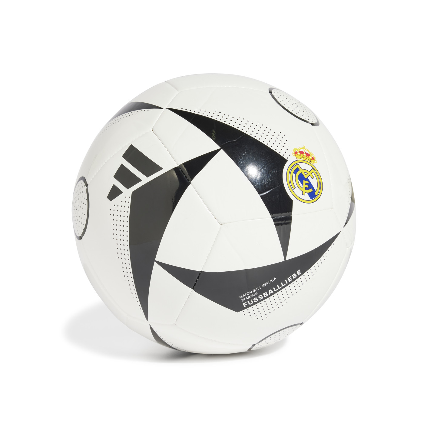 adidas Real Madrid Fussballliebe Club Ballon de Foot Taille 5 Blanc Noir