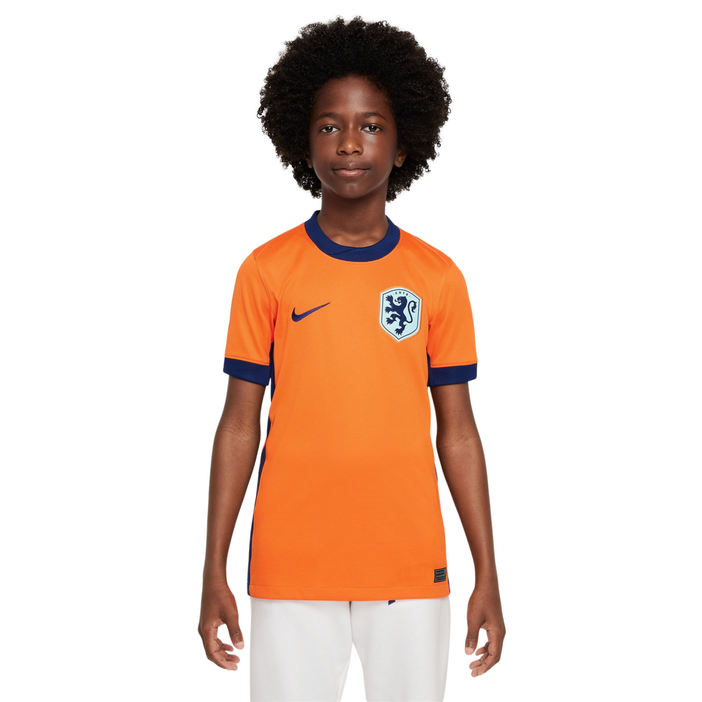 Chemise Nike Netherlands Orange Lion Home 2024-2025 pour enfants